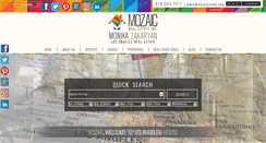 Desktop Screenshot of mozaicrealty.com